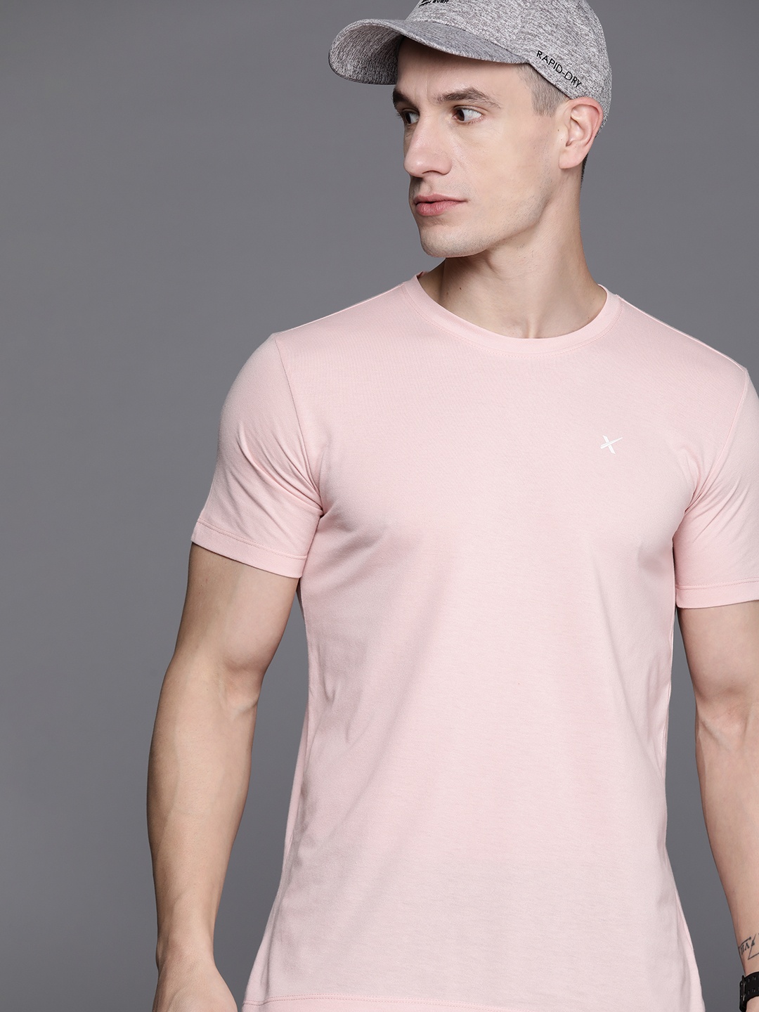 

HRX by Hrithik Roshan Lifestyle T-shirt, Pink