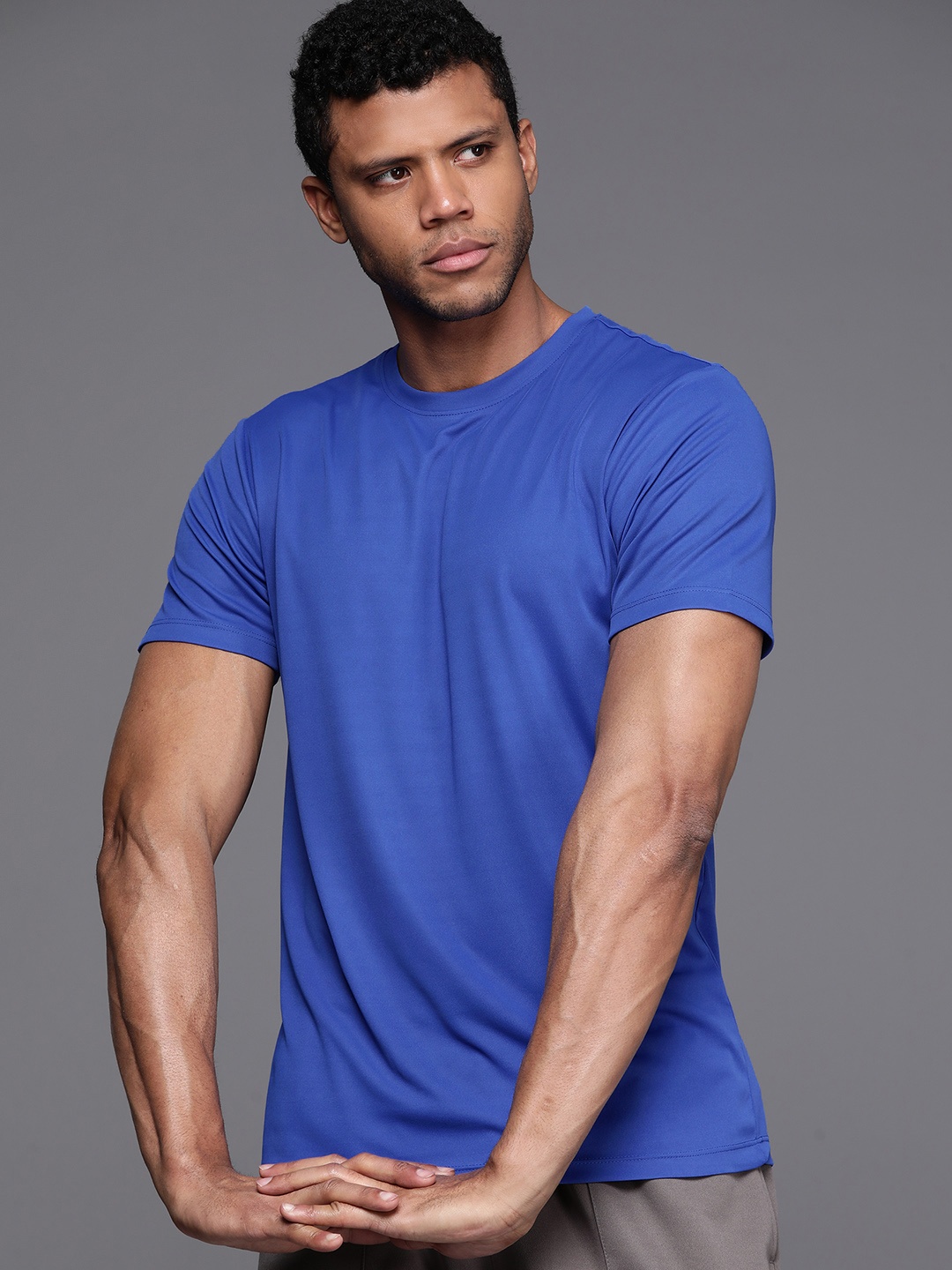 

HRX by Hrithik Roshan Rapid Dry Sports T-shirt, Blue