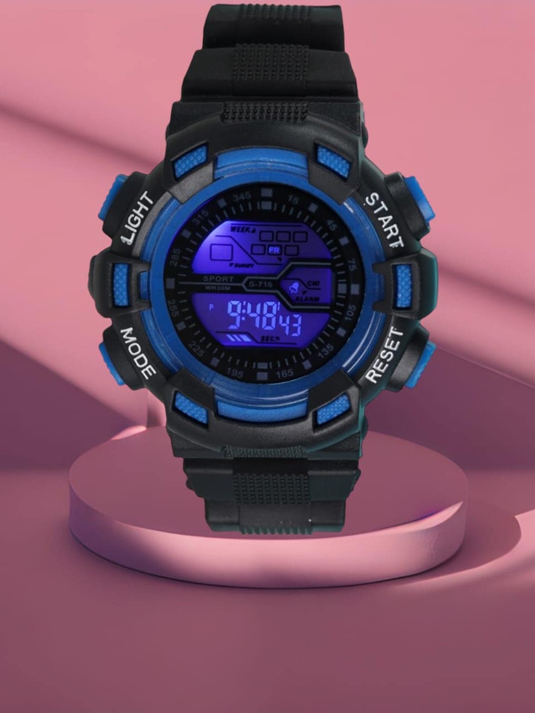 

SKYLOFTS Boys Printed Dial & Straps Analogue Digital Automatic Watch mid_digital_blue