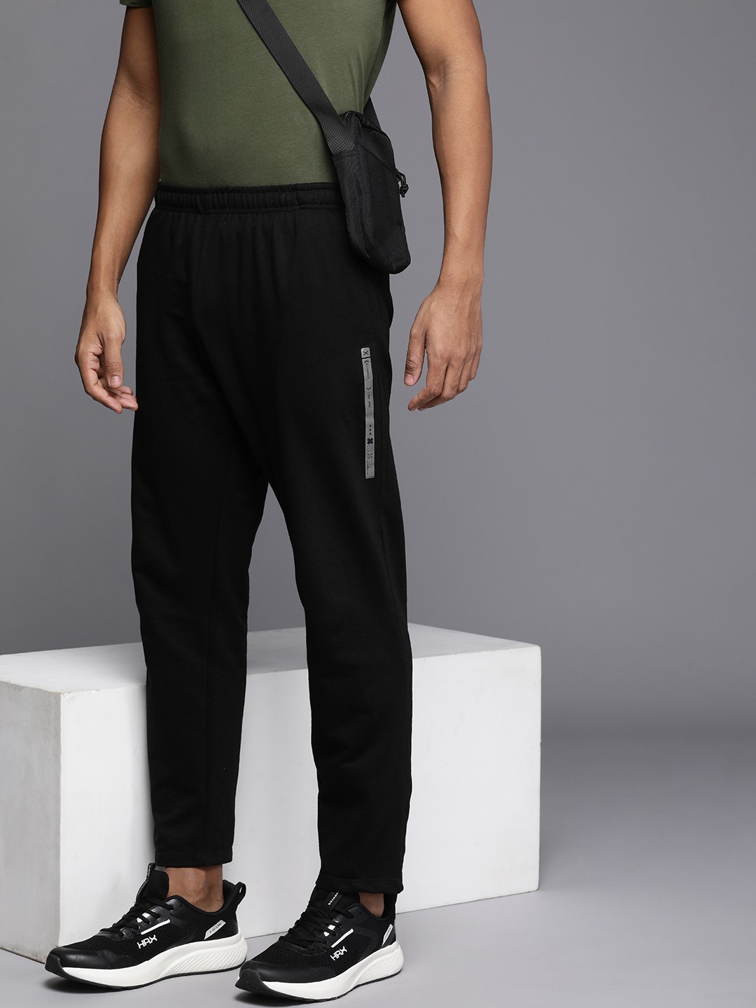 

HRX by Hrithik Roshan Men Track Pants, Black