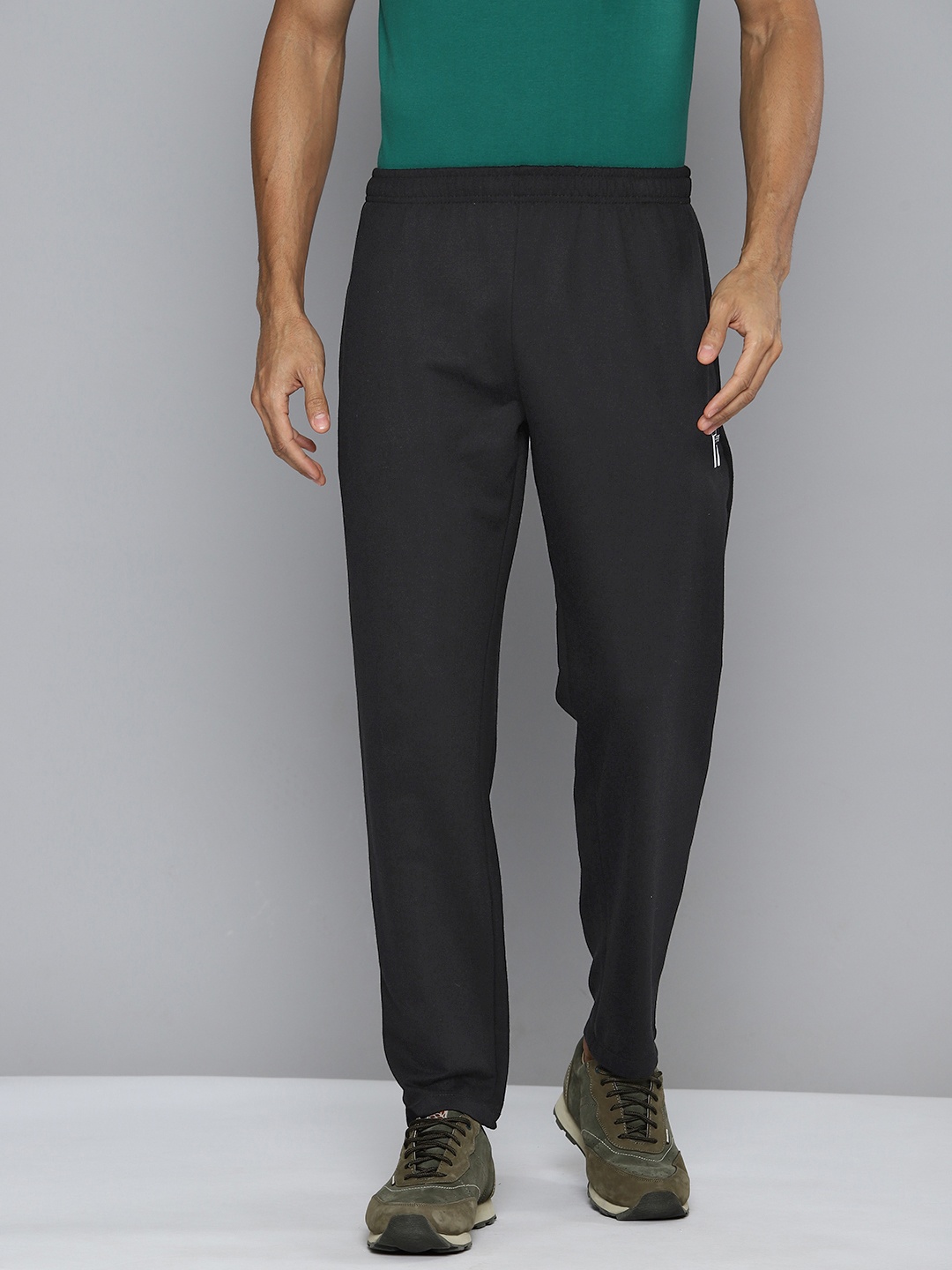 

HRX by Hrithik Roshan Men Regular Fit Casual Track Pants, Black