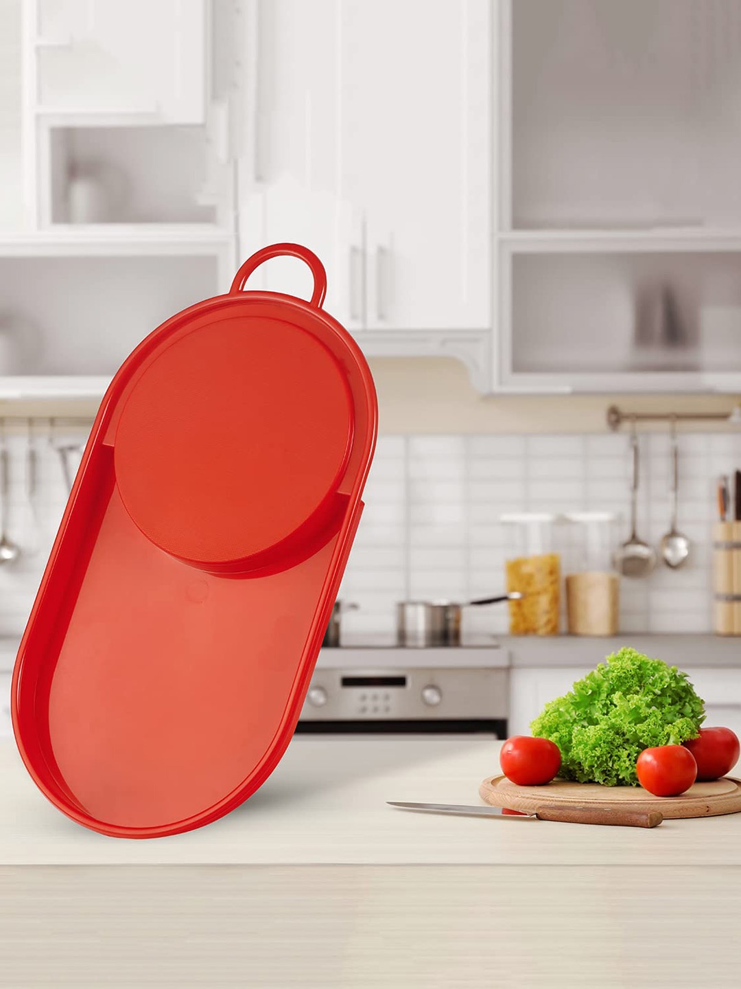 

SOPL-OLIVEWARE Red Plastic Chopping Board