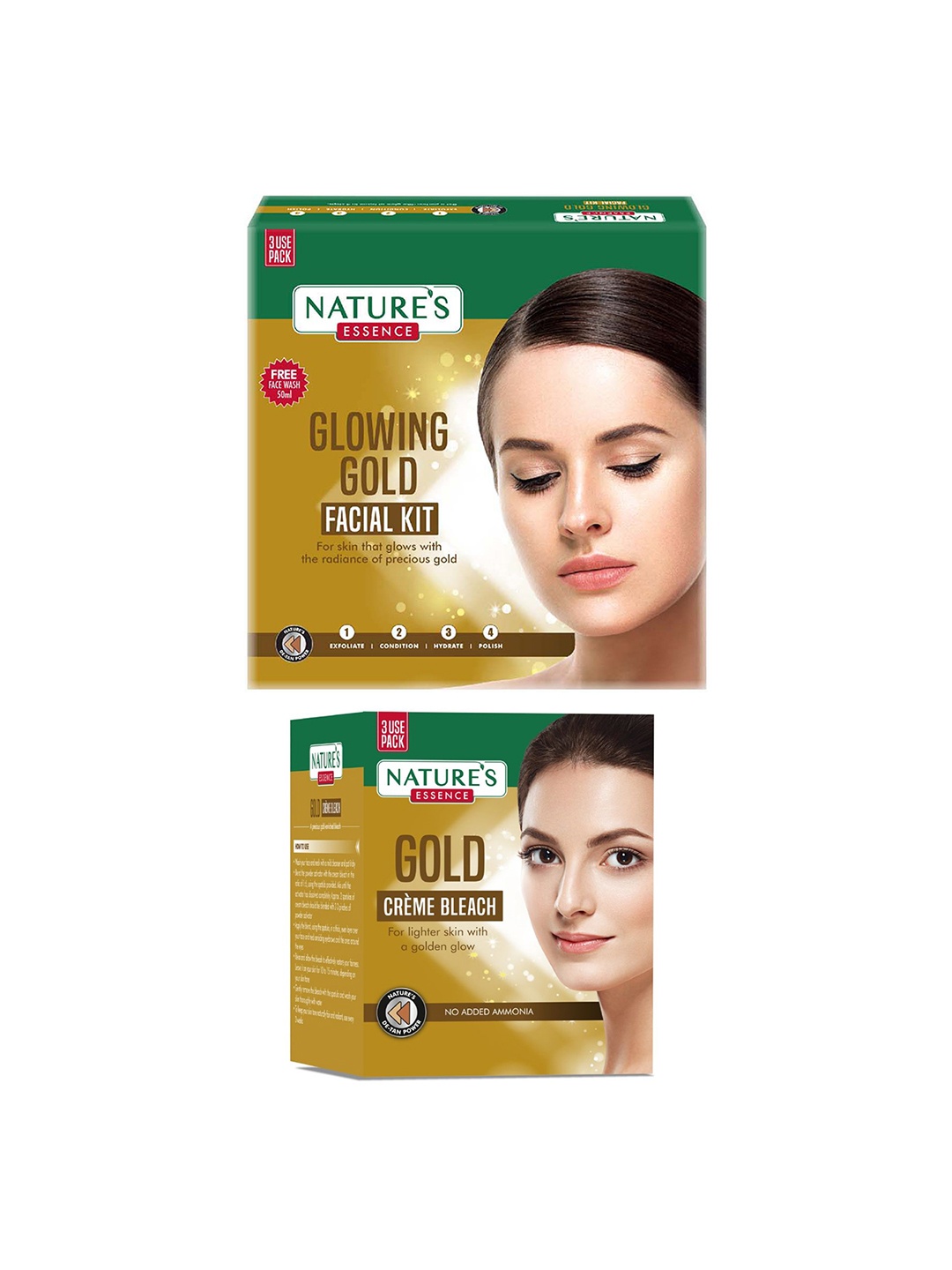 

Natures Essence Party Ready Glowing Gold Combo - 81g