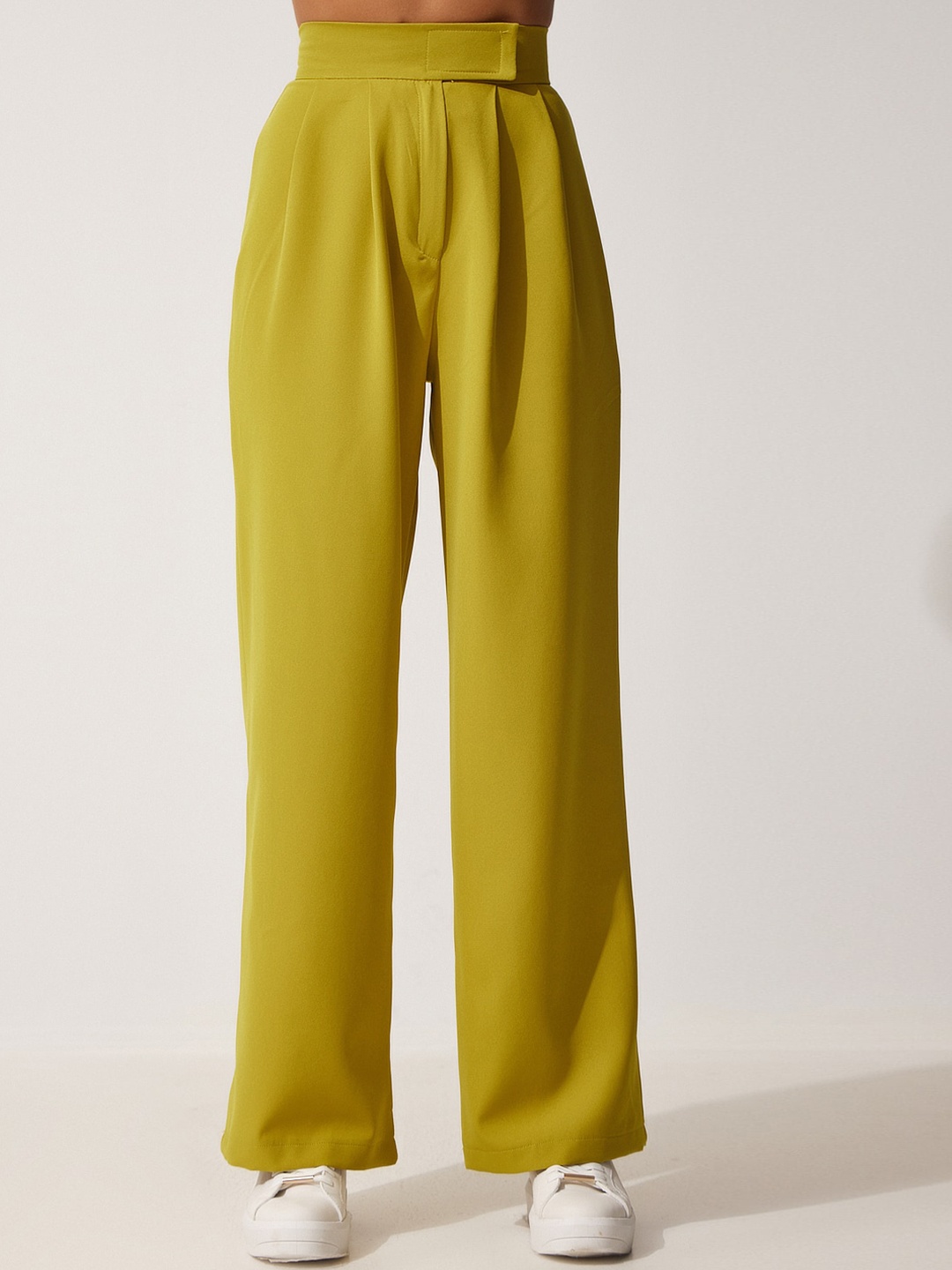

Happiness istanbul Women Parallel Trousers, Mustard