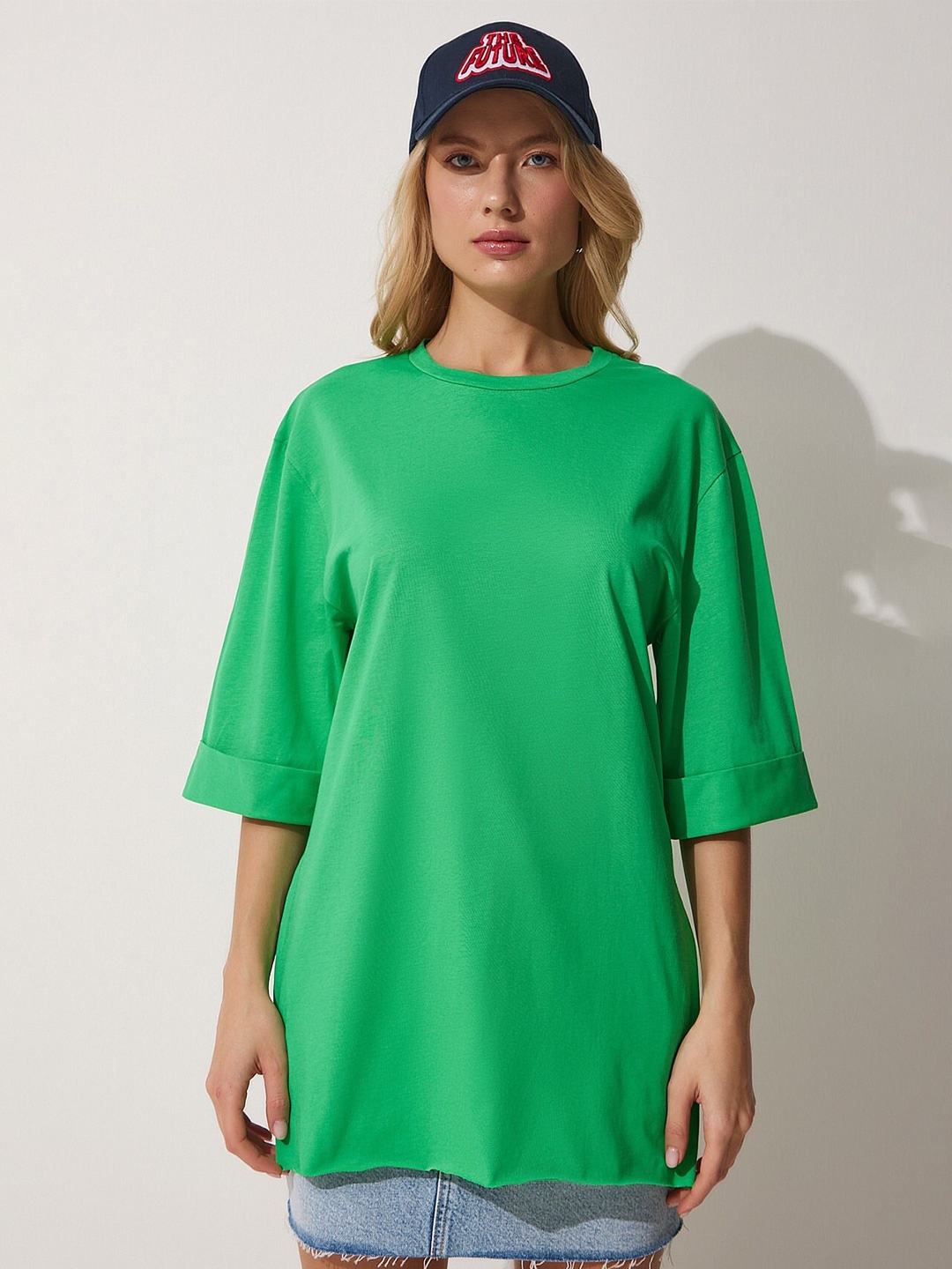 

Happiness istanbul Cotton T-shirt, Green