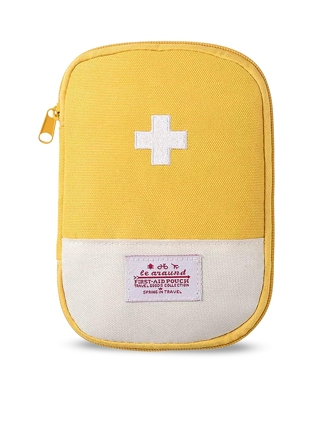 

HOUSE OF QUIRK Yellow Mini Portable Medical Bag