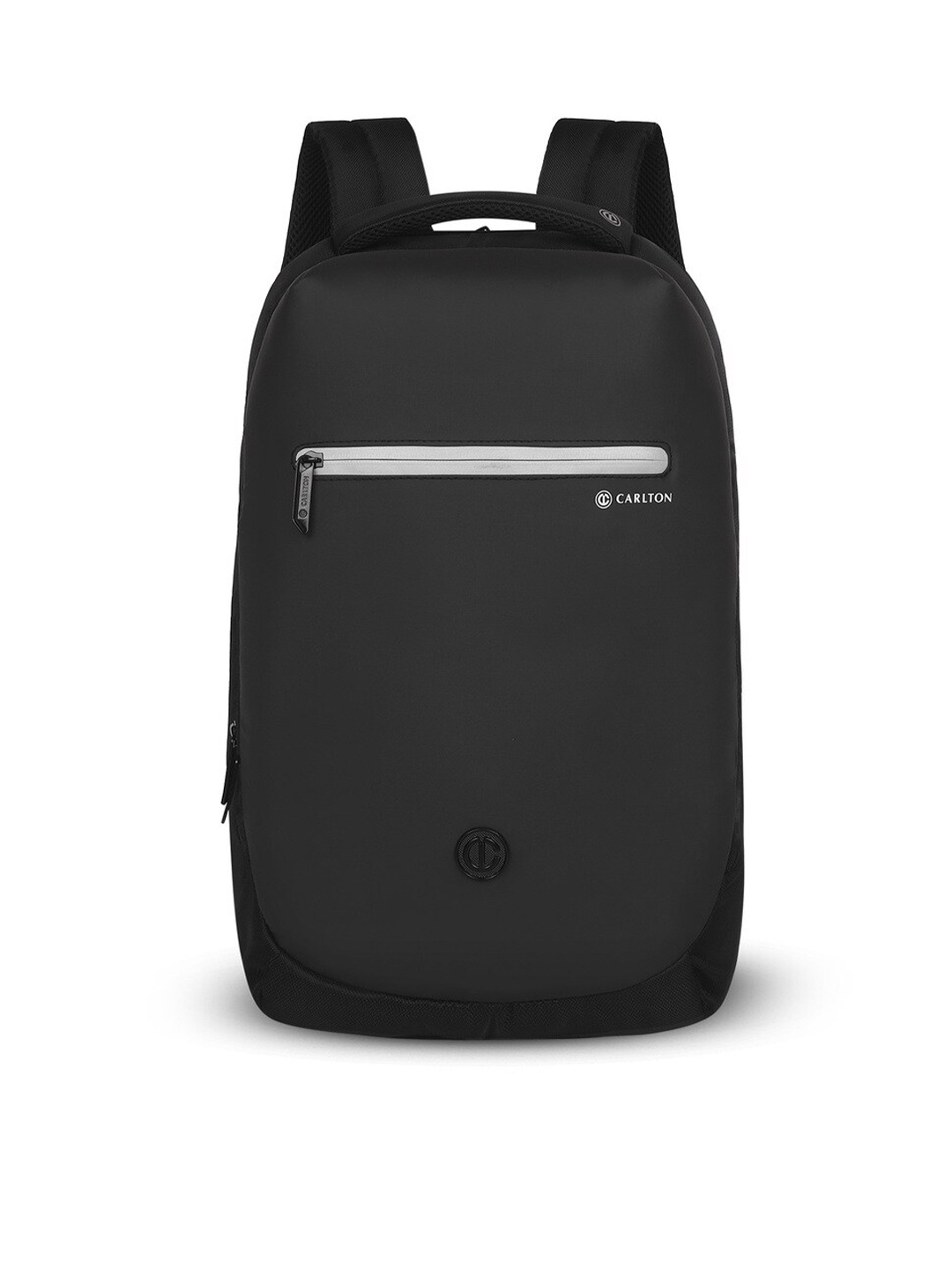 

CARLTON Padded Medium Backpack With Rain Cover, Black