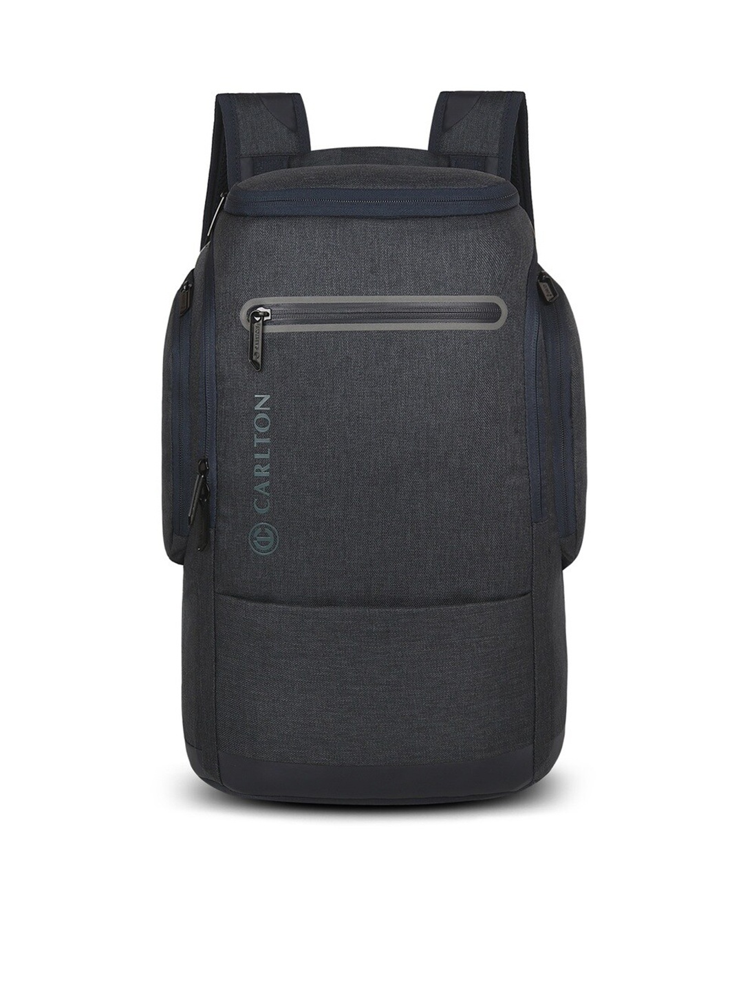 

CARLTON Padded Medium Backpack With Rain Cover, Black