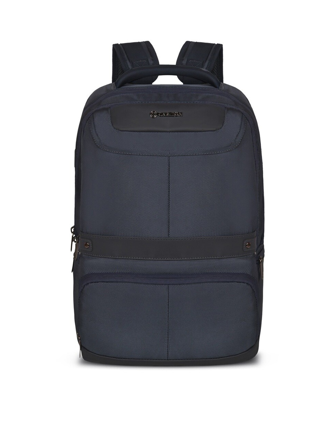 

CARLTON Up To 16 Inch RFID Producted Pocket Fleece Lined Ergonomic Backpack, Blue
