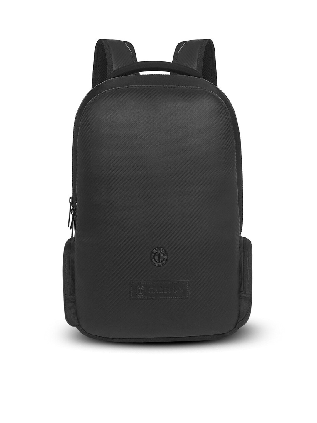 

CARLTON Up To 16 Inch Fleece Lined Ergonomic Backpack, Black