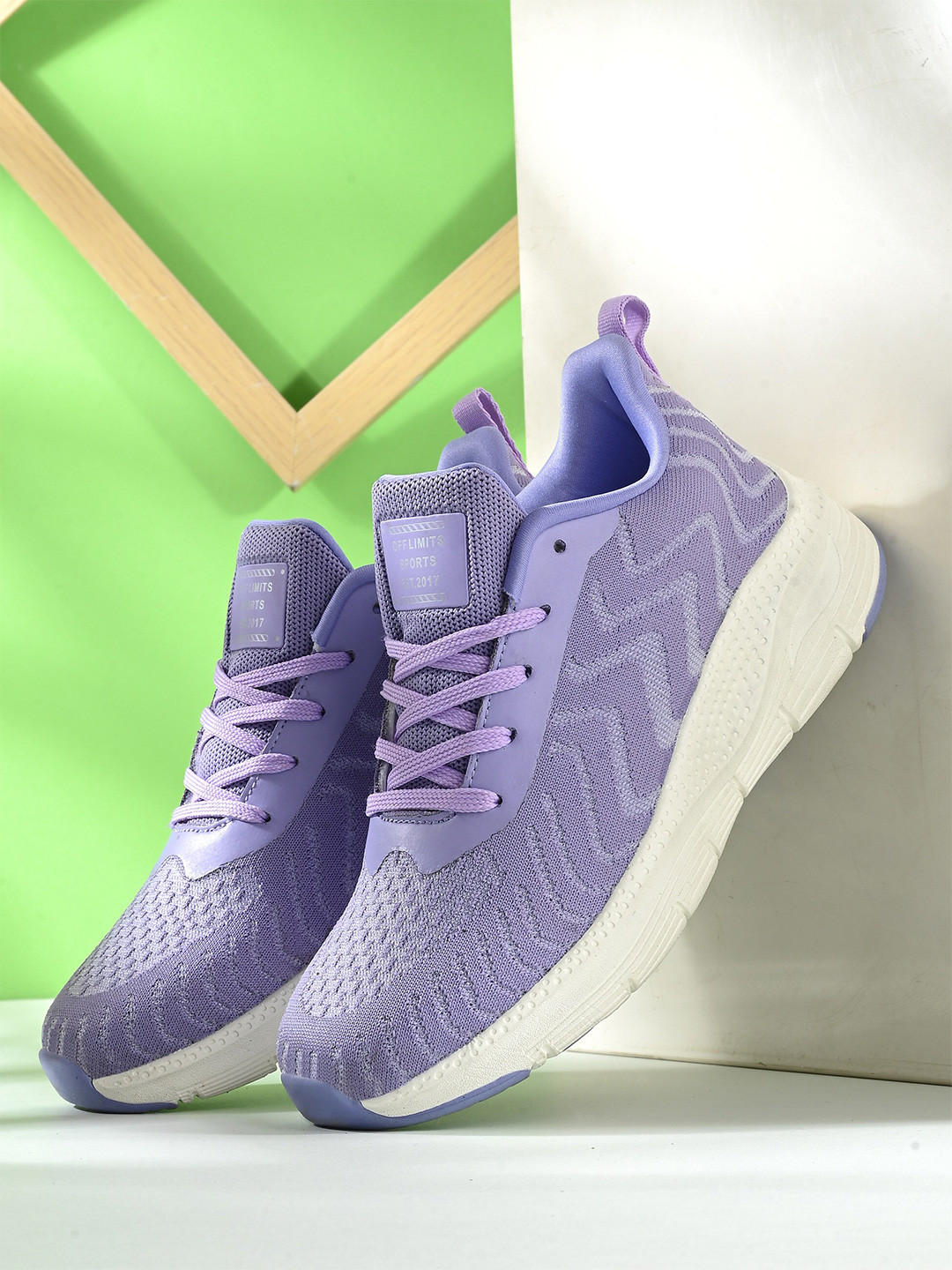 

OFF LIMITS Women Mesh Running Shoes, Lavender
