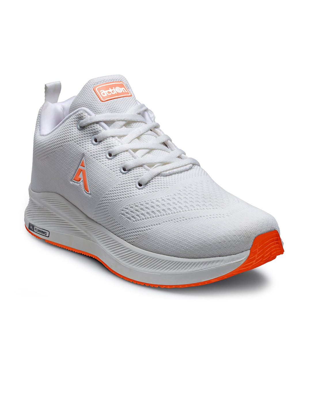 

Action Men Athleo Abzorb Lightweight Mesh Running Shoes, White