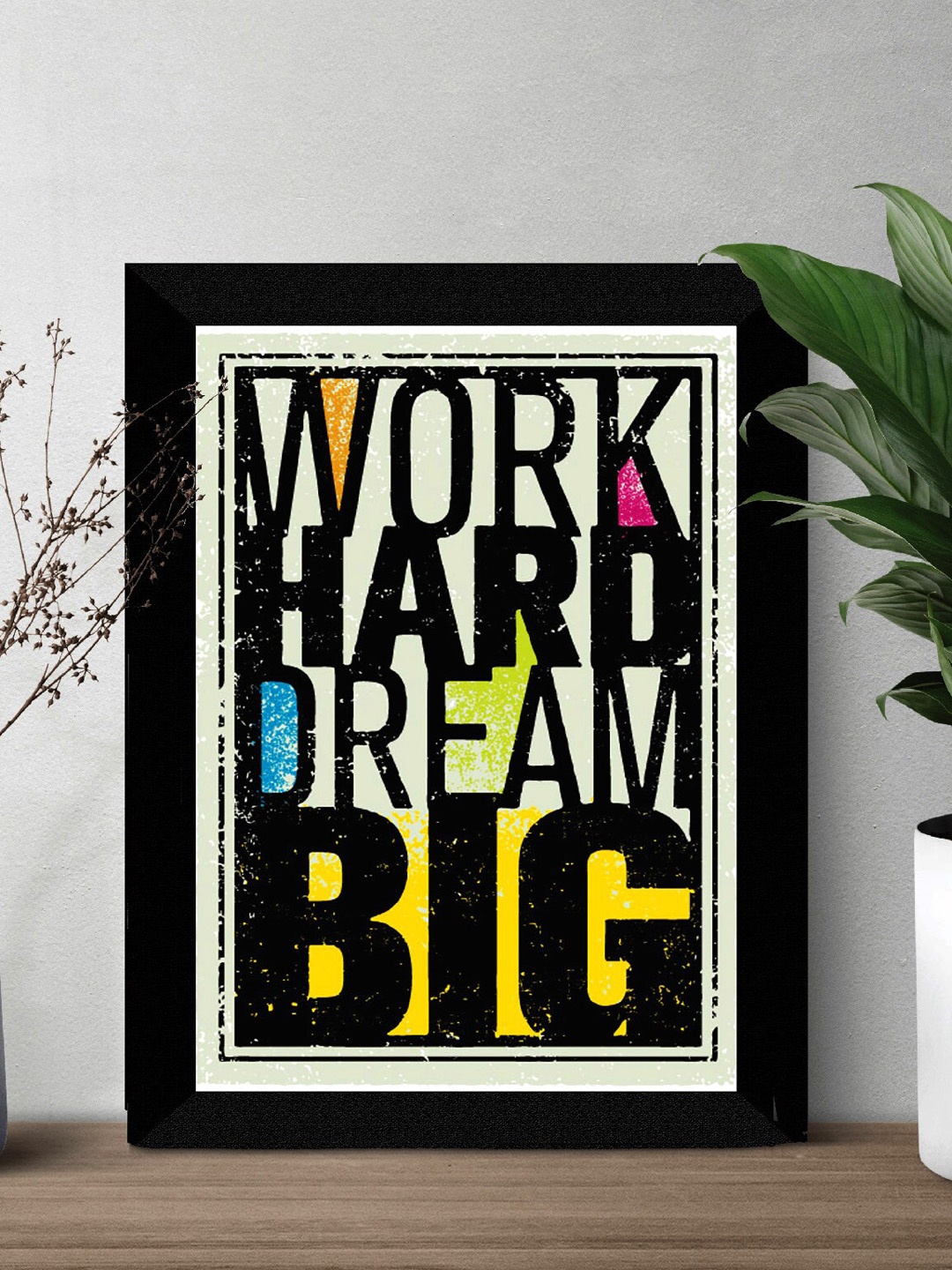 

SAF Black Painting Wall Art