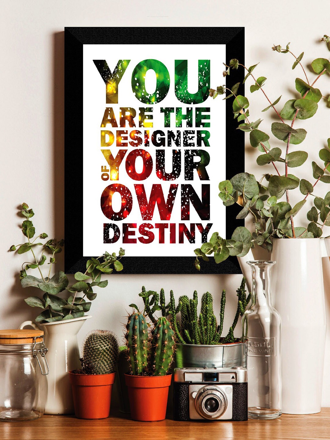 

SAF White & Black Painting Wall Art