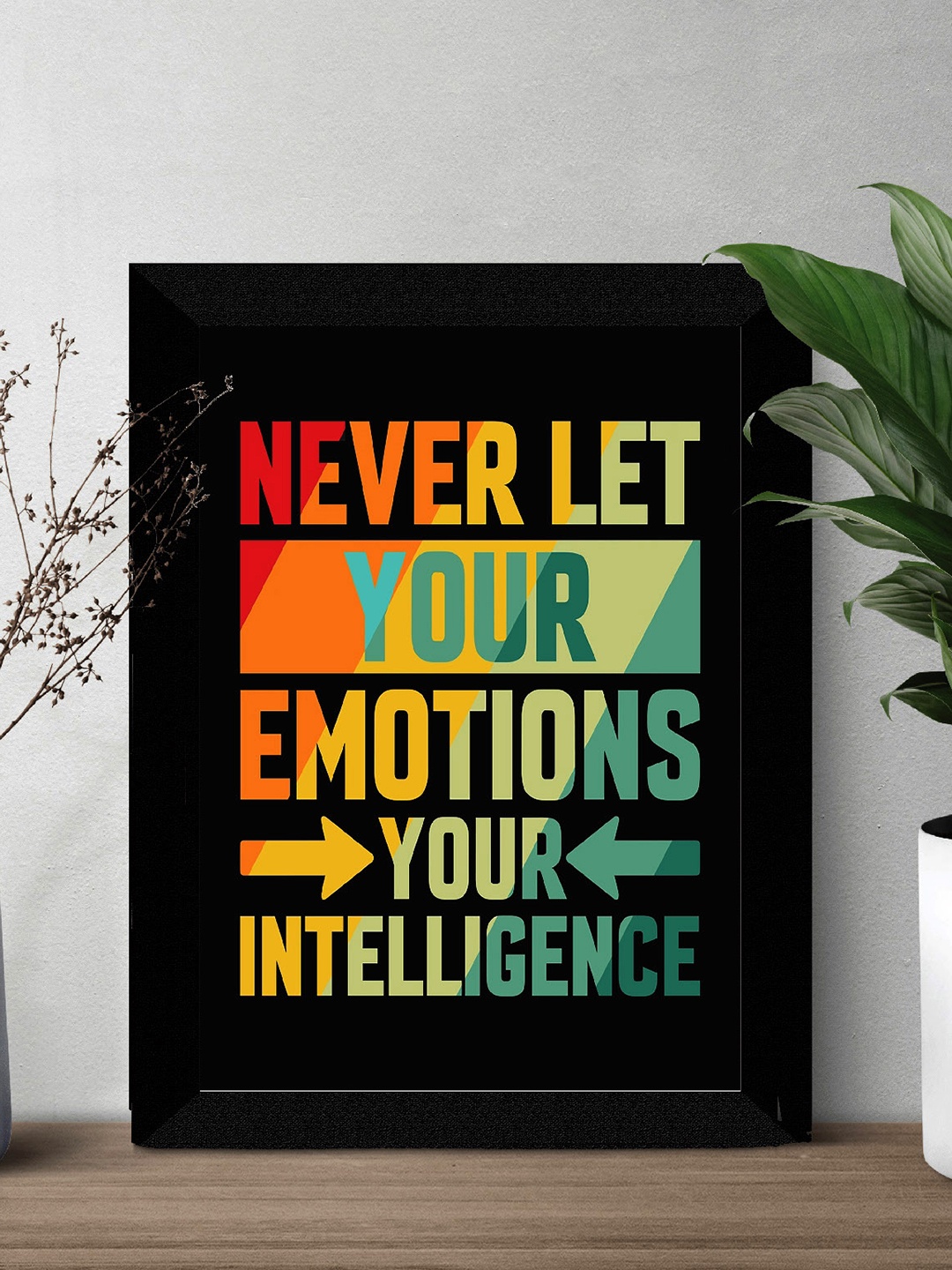 

SAF Black & Yellow Motivational Quotes Painting Wall Art