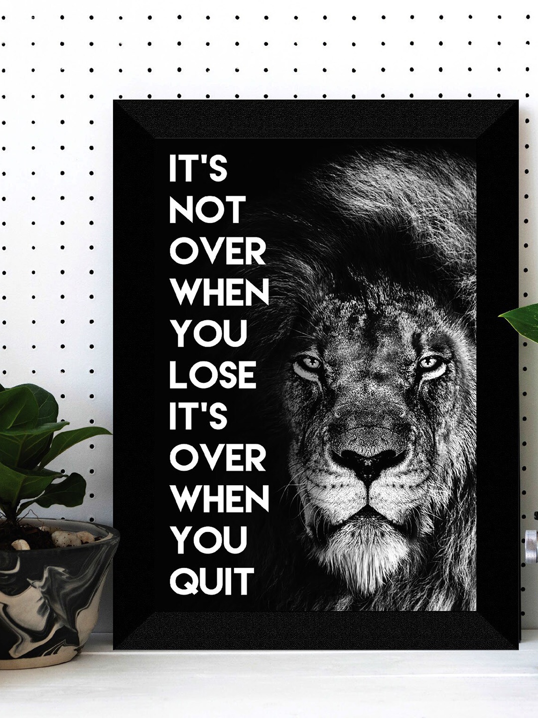 

SAF Black & White Painting Wall Art
