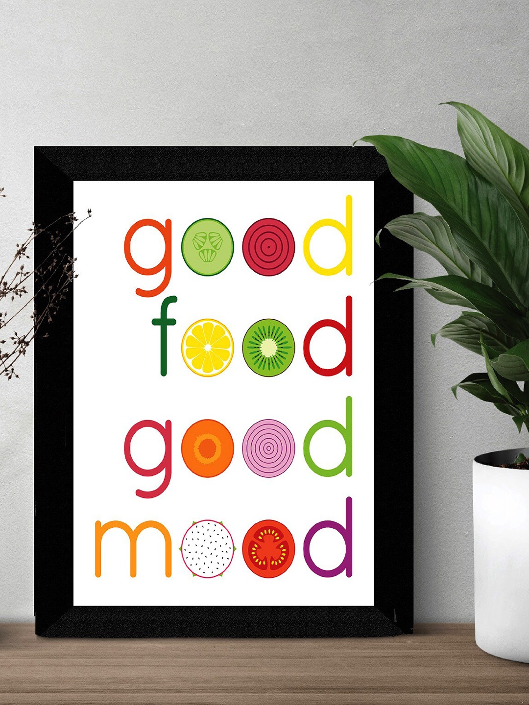 

SAF White & Black Motivational Quotes Painting Wall Art