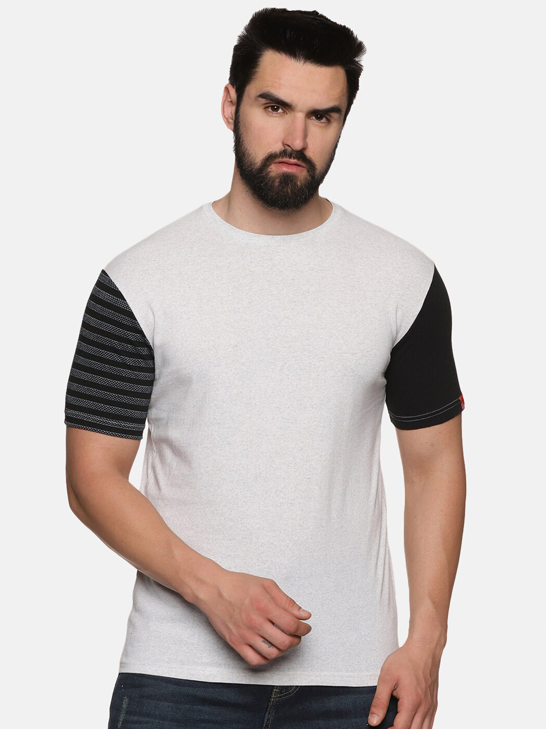 

UrGear Round Neck Pure Cotton T-shirt, Grey