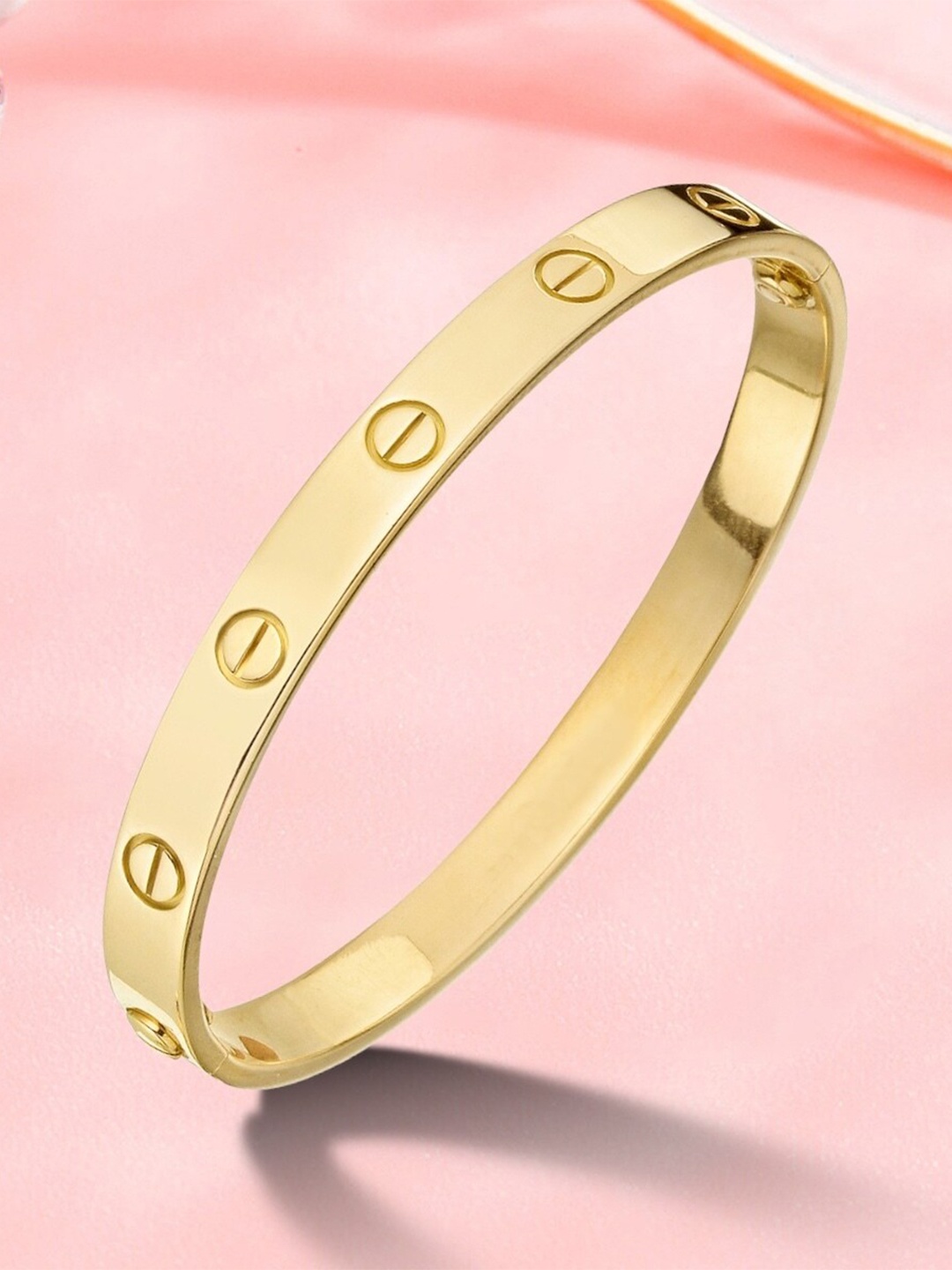 

MYKIx Gold-Plated Bangle-Style Bracelet