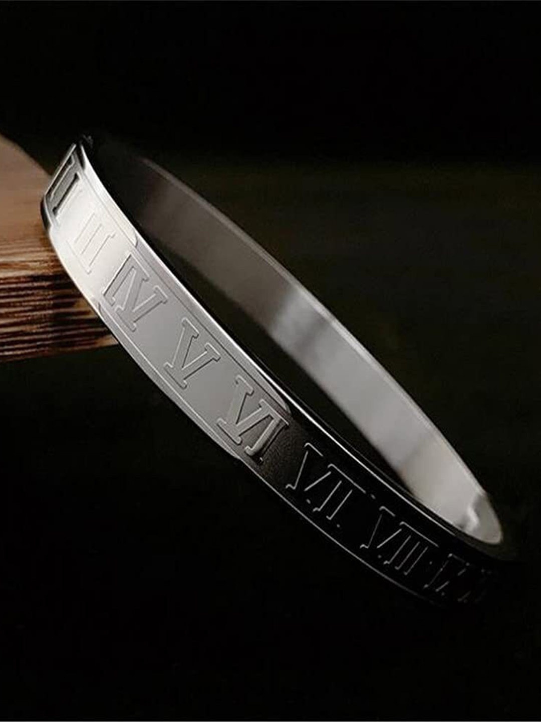 

MYKI Silver-Plated Kada Bracelet
