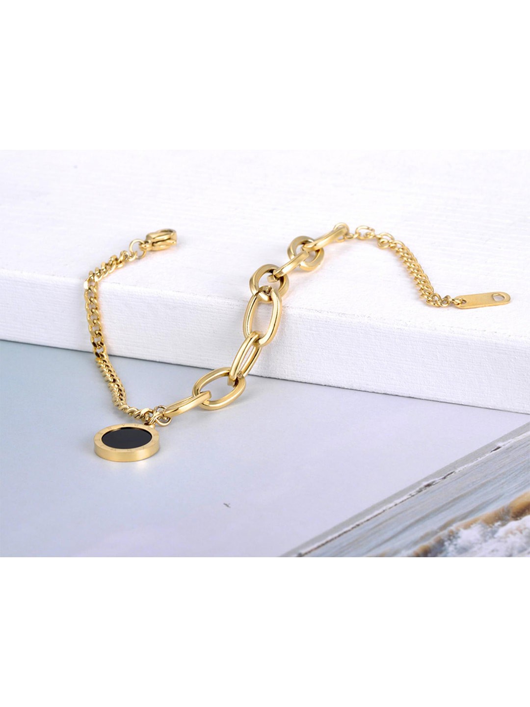 

MYKI Gold-Plated Charm Bracelet