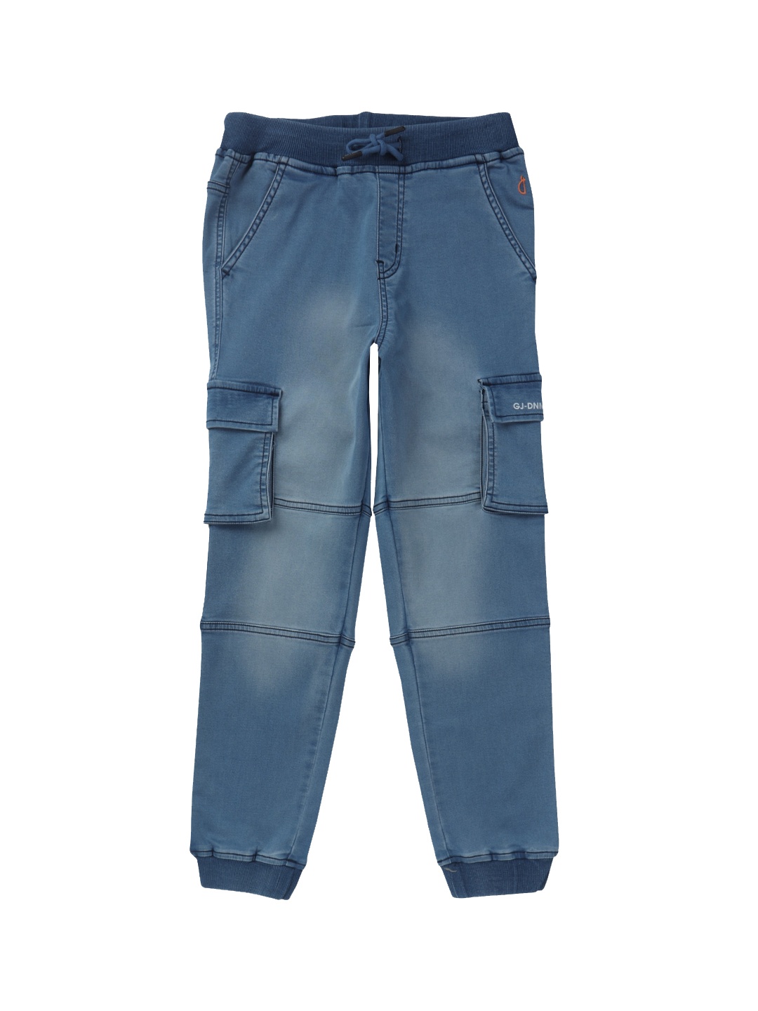 

Gini and Jony Boys Clean Look Light Fade Mid-Rise Jogger, Blue