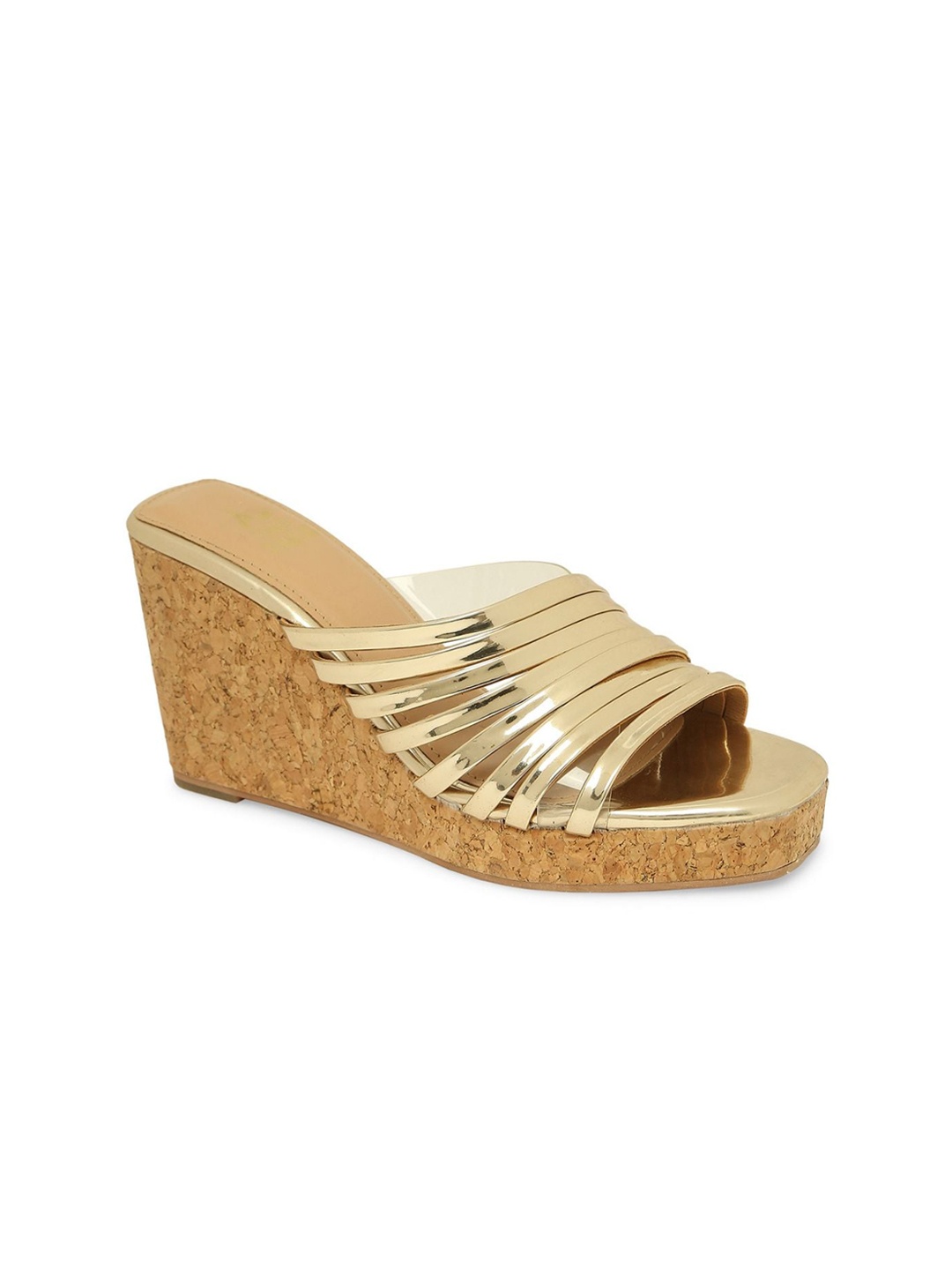 

Tao Paris Ayfer Strappy Open Toe Wedges, Gold