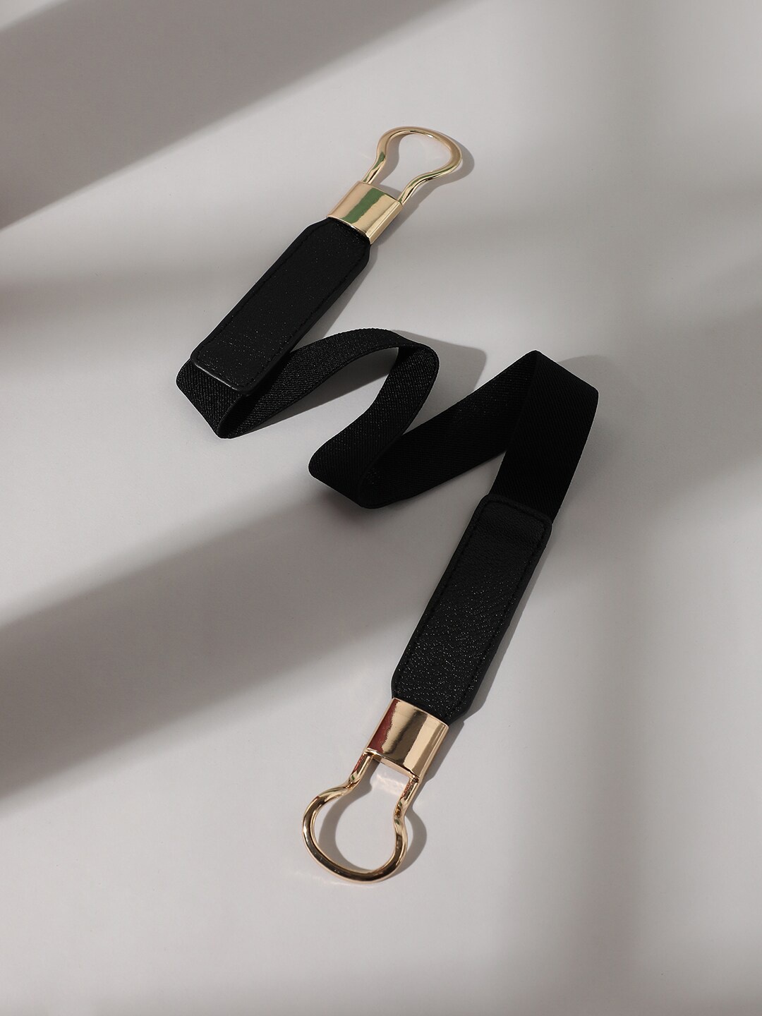 

HAUTE SAUCE by Campus Sutra Women Black PU Belt