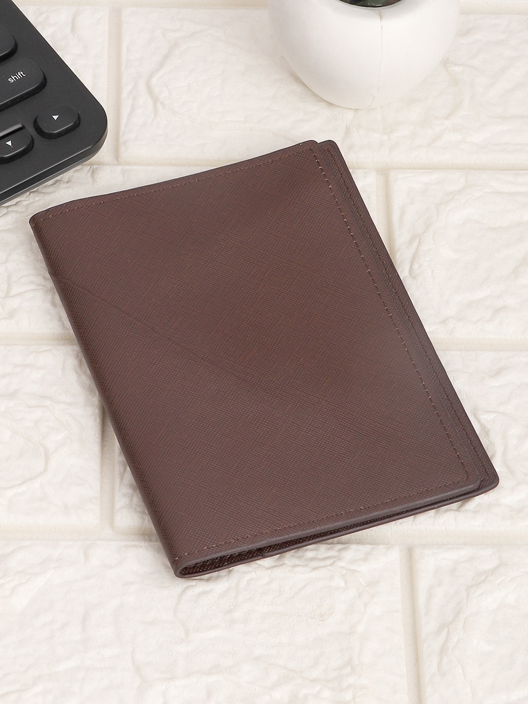 

The Roadster Lifestyle Co. Brown Textured Card & PassPort Holder