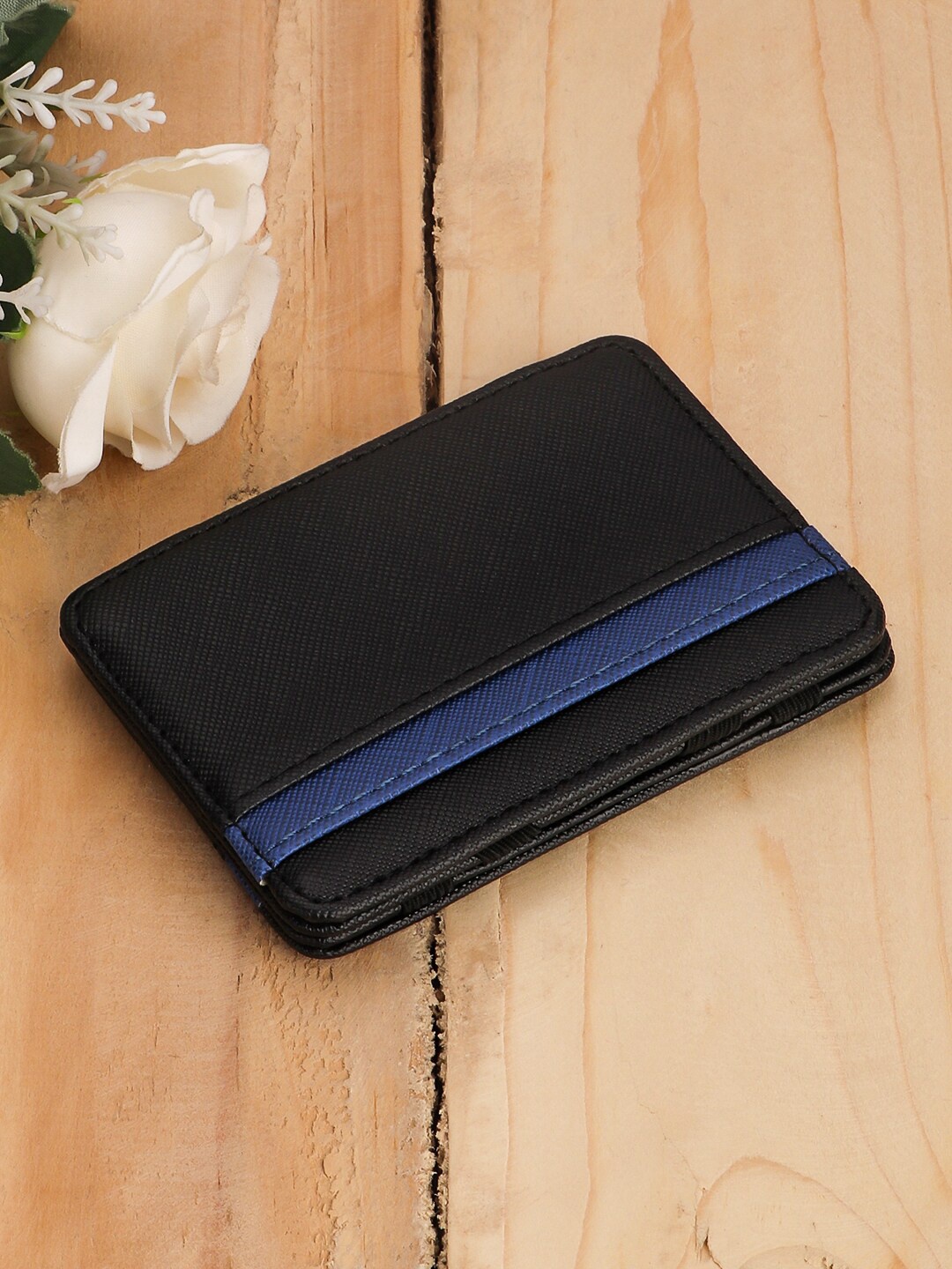 

The Roadster Lifestyle Co. Black Textured Card Holder