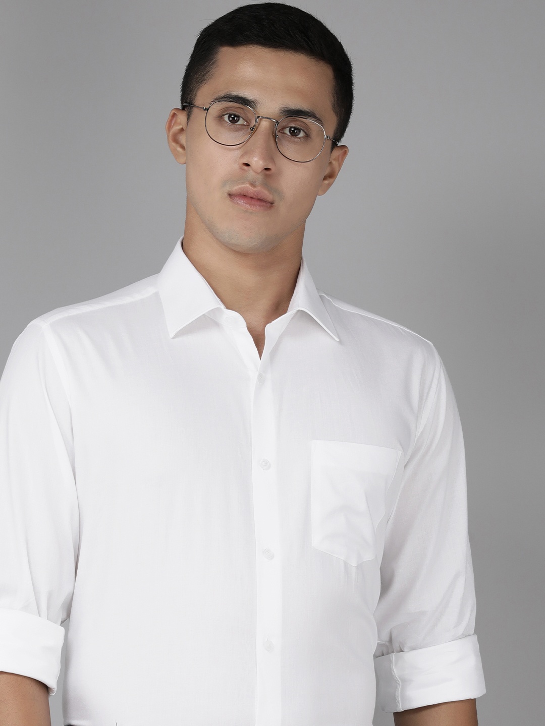 

Van Heusen Custom Fit Pure Cotton Formal Shirt, White