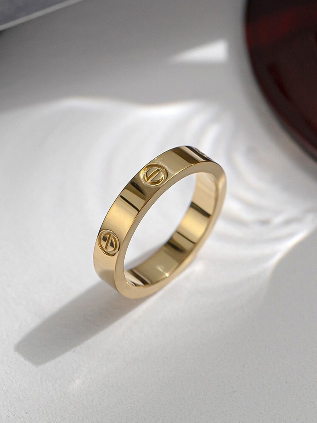 

MYKI Gold-Plated Adjustable Finger Ring