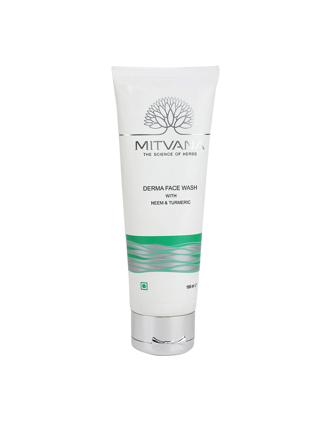 

MITVANA Derma Face Wash with Neem & Turmeric - 100 ml, White