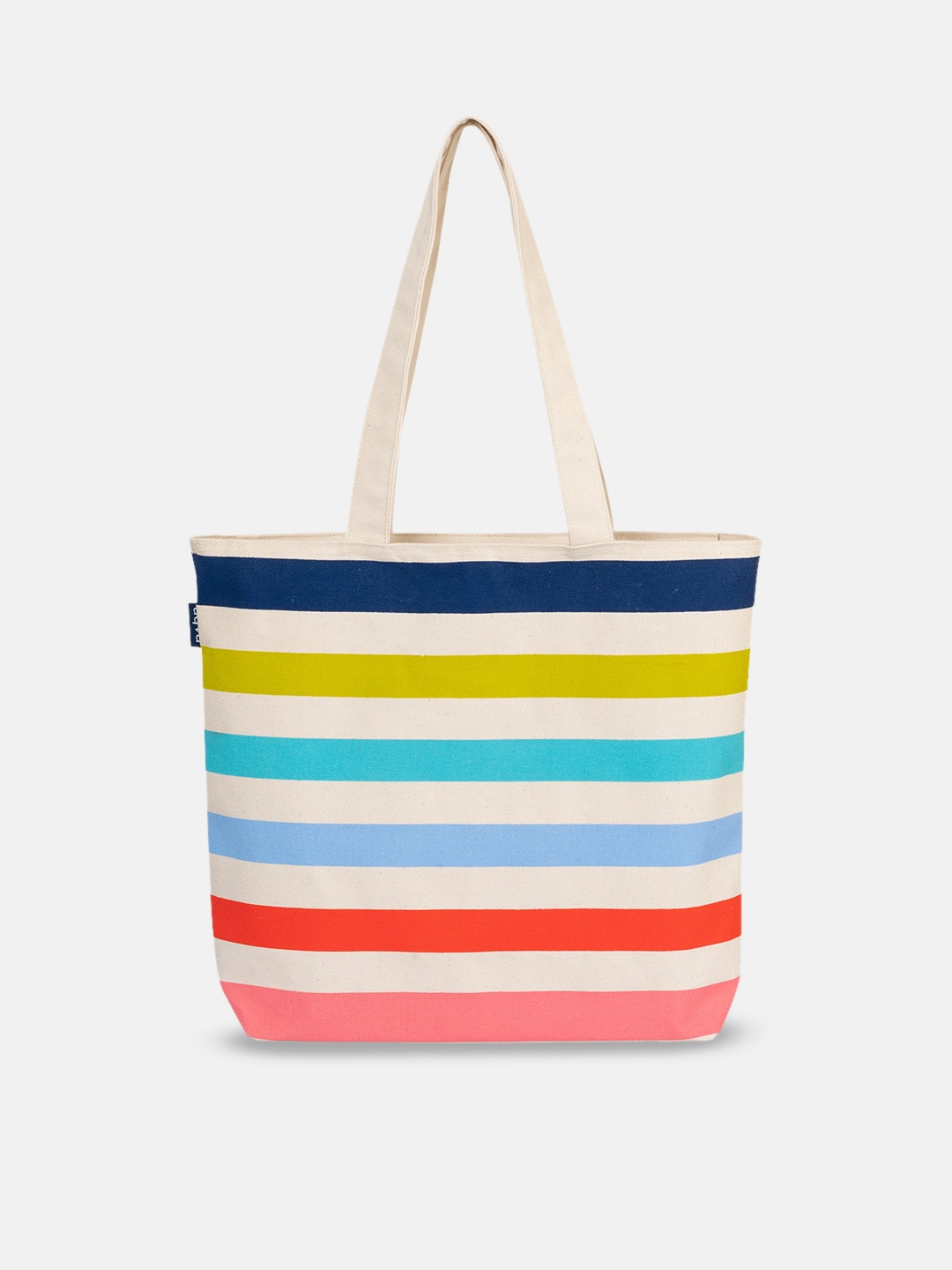 

AQVA Cotton Shopper Tote Bag, White