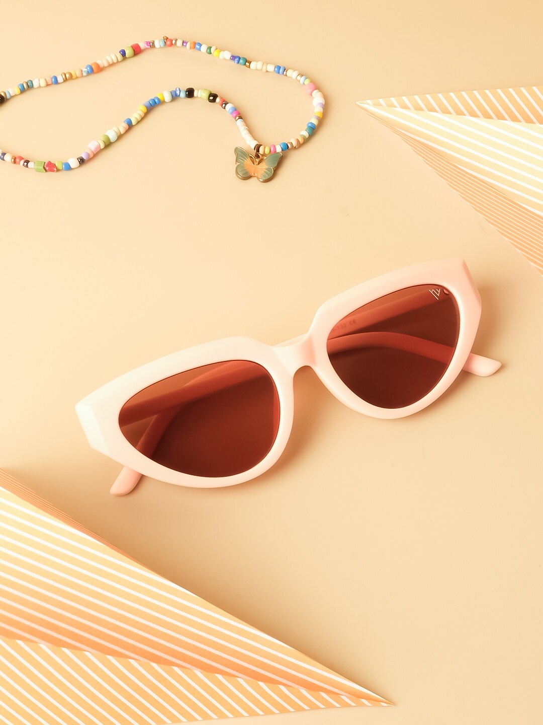 

Voyage Women Oval UV Protected Lens Sunglasses, Brown