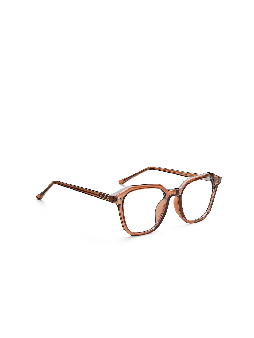 

ROYAL SON Full Rim Square Frames, Brown