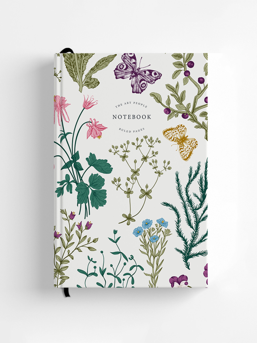 

The Art People Printed Hard Cover Journal, Green