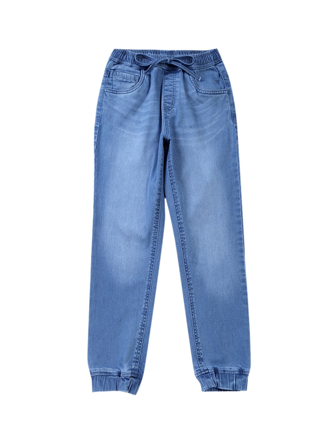 

Palm Tree Boys Clean Look Jogger Light Fade Jeans, Blue