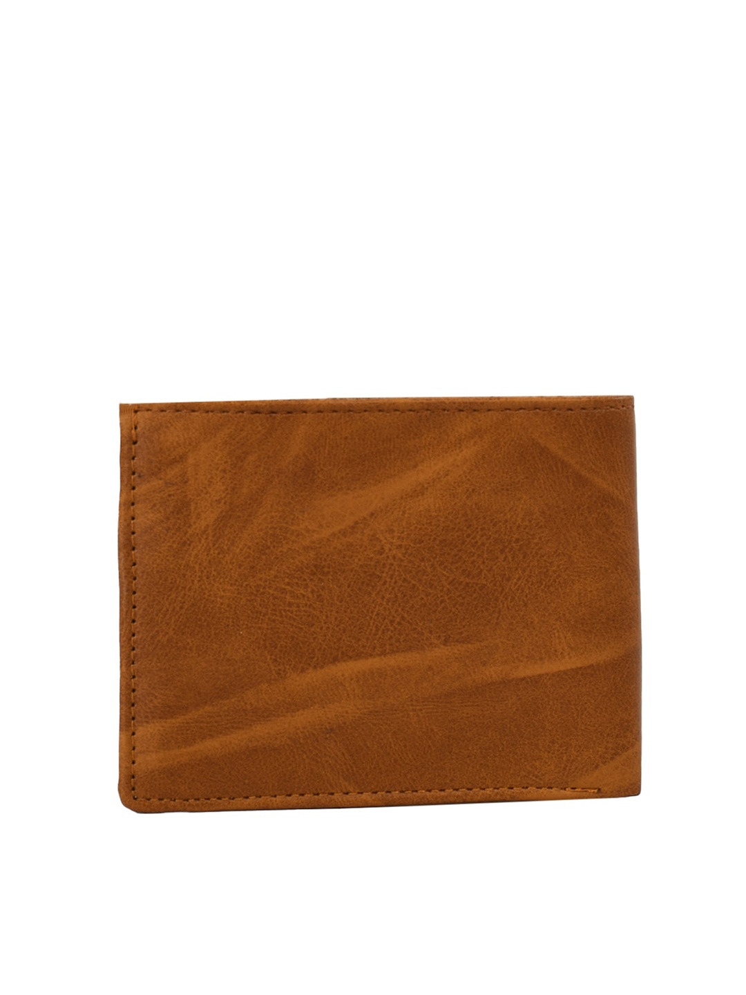 

WROGN Men Textured Two Fold Wallet, Tan