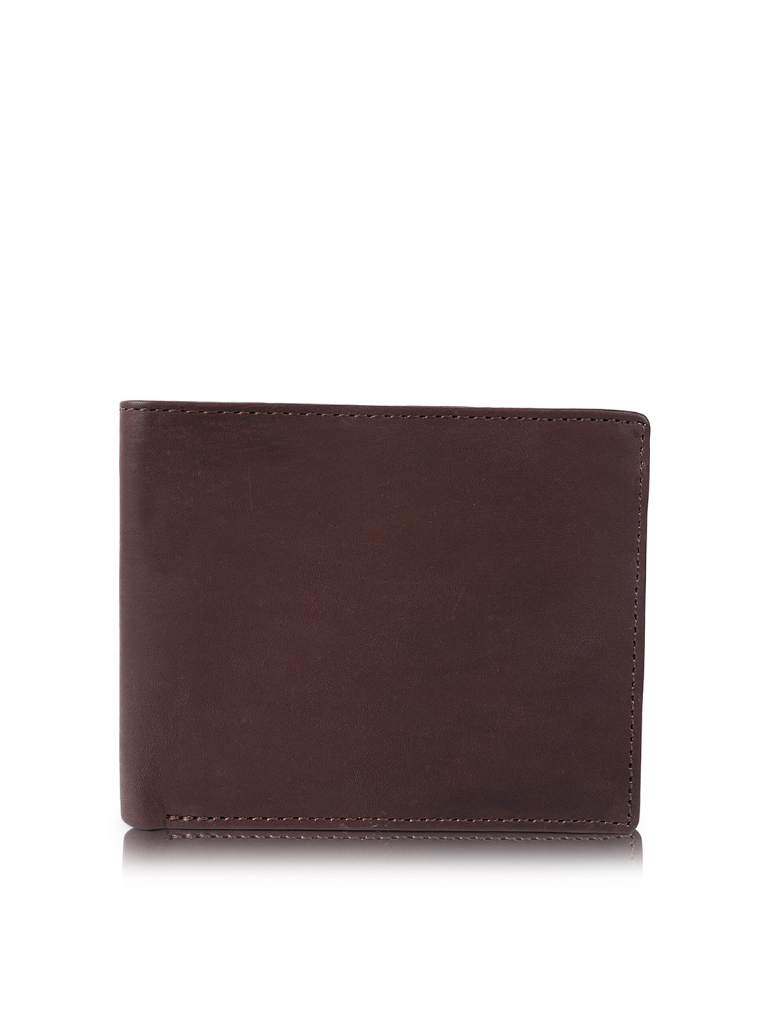 

CIMONI Leather Slim Two Fold Wallet, Brown