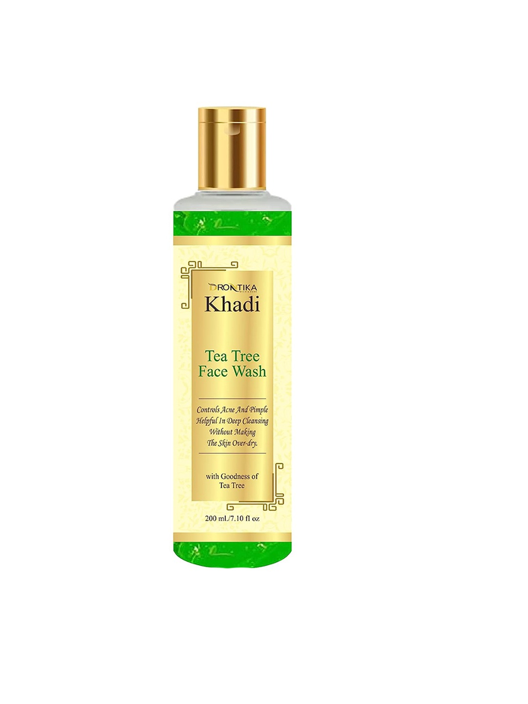 

DRONTIKA Tea Tree Face Wash to Control Acne & Pimple - 200 ml, Green