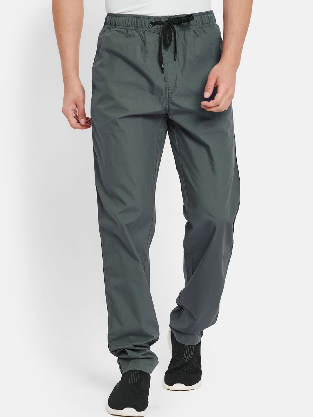 

Octave Men Pure Cotton Track Pant, Grey