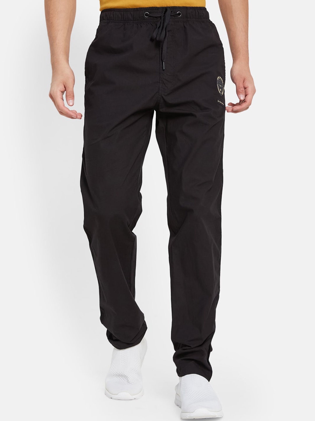 

Octave Men Pure Cotton Track Pants, Black