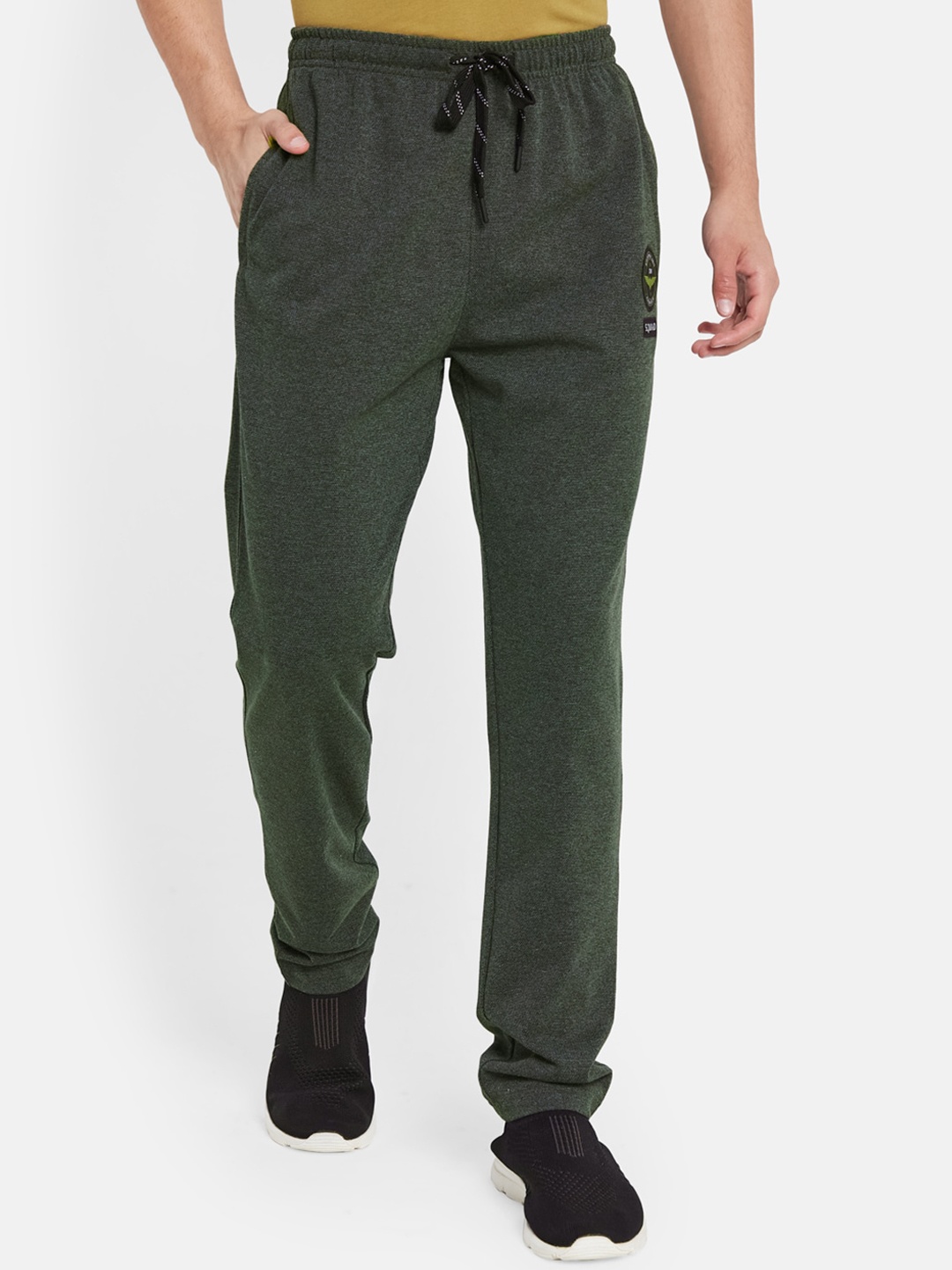 

Octave Men Cotton Mid-Rise Track Pants, Grey
