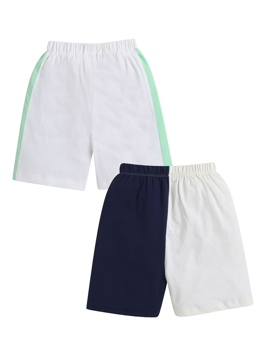 

Little Angels Kids Pack Of 2 Cotton Shorts, Navy blue