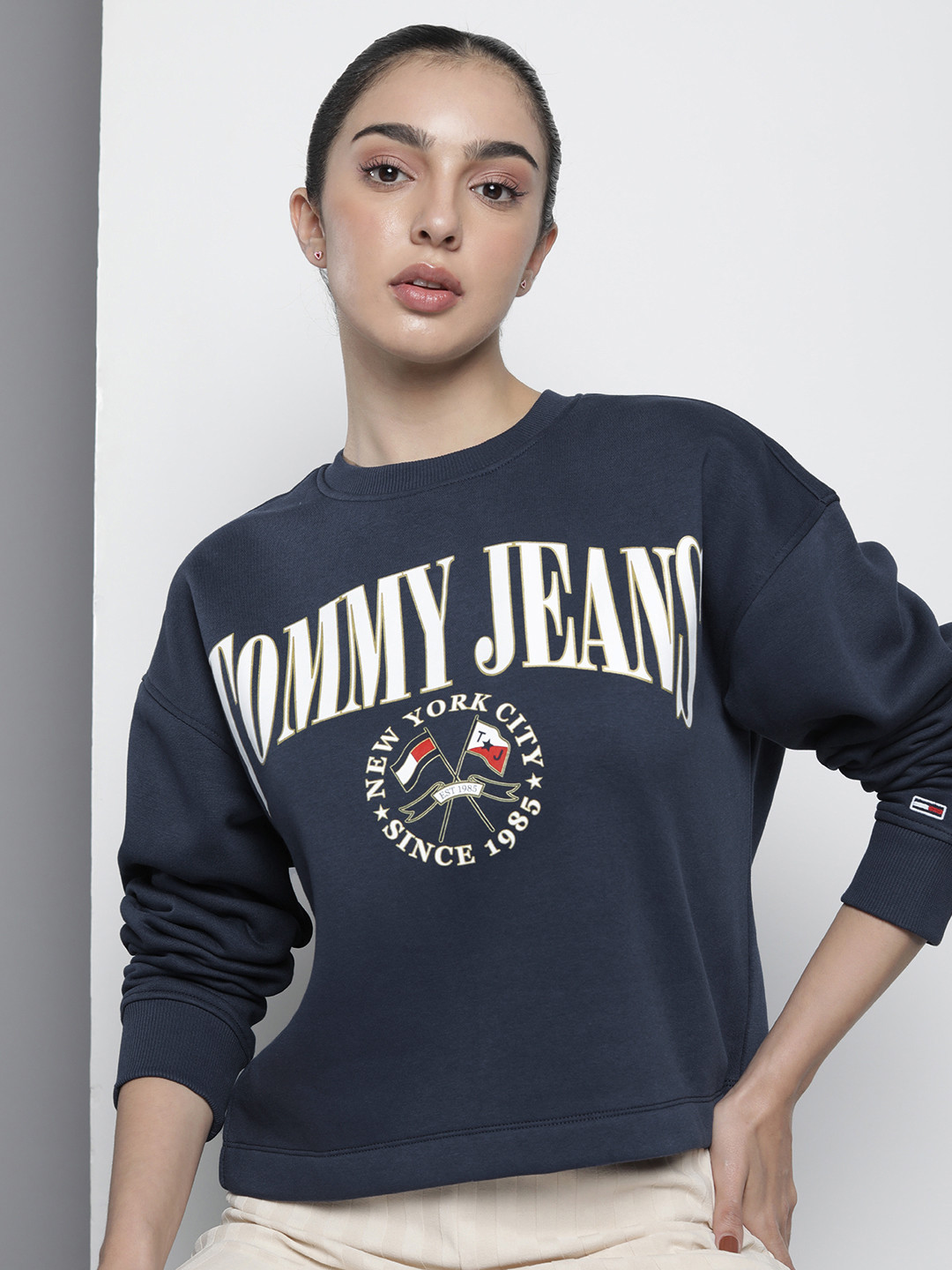 

Tommy Hilfiger Printed Long Sleeves Sweatshirt, Navy blue