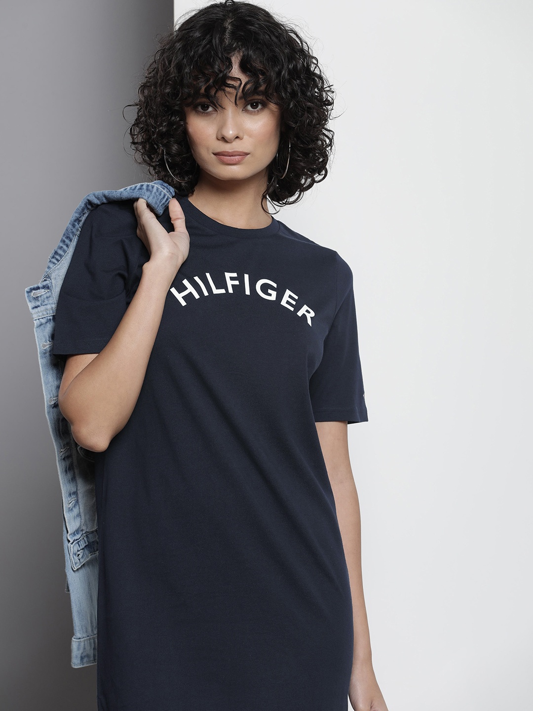 

Tommy Hilfiger Printed T-shirt Dress, Navy blue