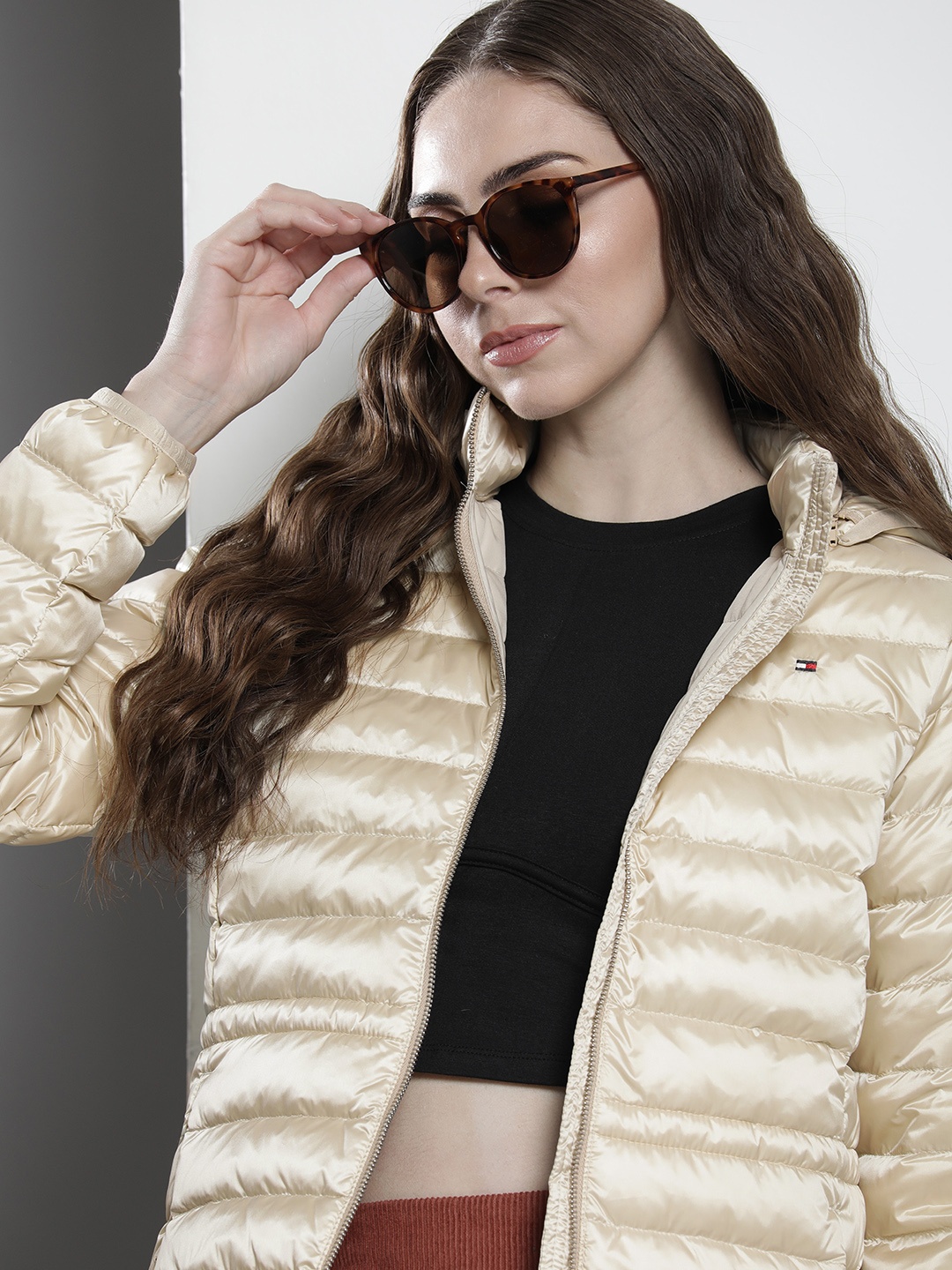 

Tommy Hilfiger Puffer Jacket, Beige