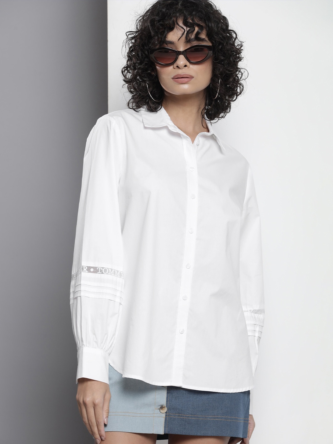 

Tommy Hilfiger Pure Cotton Casual Shirt, White