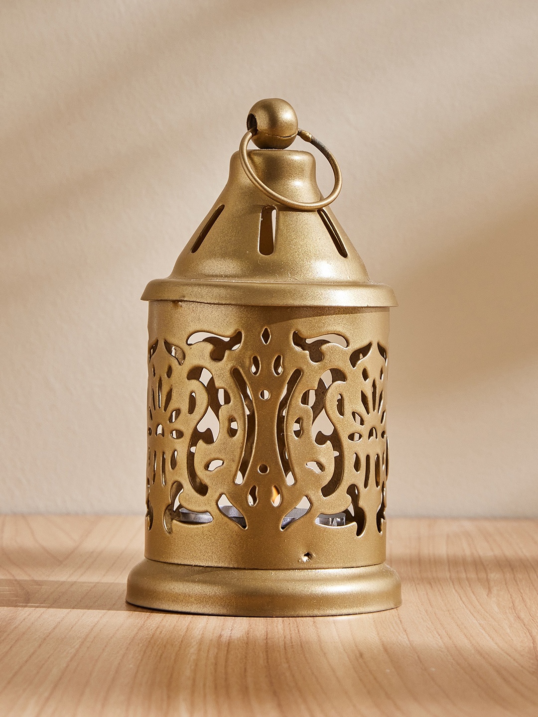 

Home Centre Textured Hanging Lantern, Gold
